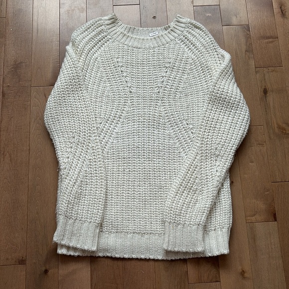 GUC Anine Bing Cozy White Sweater - XS (oversized) - Picture 8 of 8